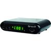 Bravo Decoder Digitale Terrestre Full HD 1080p - DVB-T2 - Con Porta Eternet