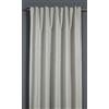 Gardinia Sehlbach Tenda pronta con fettuccia, Texture oscurante, Tortora, 140 x 245 cm, A risparmio energetico in inverno, Termoresistente in estate, Fonoassorbenti, Certificato Oeko-Tex