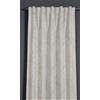 Gardinia Sehlbach Tenda pronta per l'uso con fettuccia, Motivo a liana, Naturale, 135 x 245 cm, Traslucida, Coprente, Certificato Oeko-Tex, Drappeggio perfetto, Occhielli nascosti