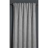 Gardinia Sehlbach Tenda pronta per l'uso con fettuccia, Texture oscurante con rivestimento, Grigio, 130 x 175 cm, Oscuramento, A risparmio energetico, Fonoassorbenti, Design elegante, Fissaggio facile