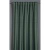 Gardinia Sehlbach Tenda pronta con fettuccia, Texture oscurante, Verde, 140 x 245 cm, A risparmio energetico in inverno, Termoresistente in estate, Fonoassorbenti, Certificato Oeko-Tex
