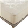 Penelope Bedroom UK Naturale. 100% Lana Britannica, Fodera in Cotone Biologico, coprimaterasso Certificato, Crema, 180 x 200