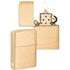 Zippo Accendino, Ottone Spazzolato, Taglia Unica