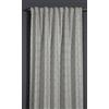 Gardinia Sehlbach Tenda pronta per l'uso con fettuccia, Cerchi in jacquard, Beige, 135 x 245 cm, Coprenti, Traslucide, Certificato Oeko-Tex, Drappeggio perfetto, Fissaggio facile