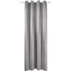 Gardinia Sehlbach Tenda pronta per l'uso con occhielli, Goffratura Dimout, Antracite, 135x245 cm, A risparmio energetico in inverno, Termoresistente in estate, Opaco, Certificato Oeko-Tex, Eleganza senza tempo
