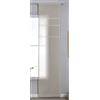 Astek Tenda a pannello semitrasparente con binario di pannello, altezza x larghezza 245 x 60 cm, colore tortora Lipsia 202450P