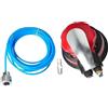 jojofuny 5 Lucidatrice Pneumatica Levigatrice Orbitale con Ingresso da 1/4 per Auto Mobili Metallo Regolatore