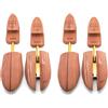 HOUNDSBAY Albero per scarpe da uomo in cedro | Tacco largo | 2-PACK | Piante 2 alberi in USA, (Cedro naturale.), 39.5/42 EU