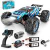Hosim 1:10 Auto a Controllo Remoto Senza Spazzole RC Auto Offroad 1/10 4WD, 68+ km/h, Camion RC Monster Truck Drift Offroad di Grado Hobby con 2 Batterie 40+ Minuti di Tempo di Gioco per Bambini