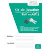 Exacompta - Rif. 63E - Cartone di 10 kit di noleggio - locazione mobilità - 3 fogliMobilità di locazione - 2 registriStato dei luoghi - 1 foglioInventario e stato dei mobili - 1 mazzoAtto di