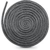 Yudobliss Guarnizione Stufa a Legna, 14mm x 3 m, Stufa a Legna in Fibra di Vetro, Linea di Tenuta per Porte di Caminetti, per Stufe, Tubi Di Forni, Camino