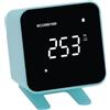 Ecosense Inc. Ecosense EB100 EcoBlu, Rilevatore Radon domestico, Cattura & Visualizzazione Risultati Ogni 10 Minuti, Monitoraggio Continuo a Breve E Lungo Termine, Facile Da Usare