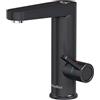 Briwellna Hot Water Tap For Bathroom, 220V Electric Water Heater Tap With Digital Display, Instant Hot Water Tap Fast Heating Water Sink Tap (Black)