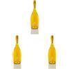 Bottega Accademia Yellow Prosecco DOC Spumante Brut - 750ml (Confezione da 3)