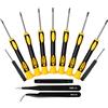 SOONAN 12 in 1 Cacciaviti Magnetici Torx/Star/Tx Professionali di Precisione, Cacciaviti Magnetici T3 T4 T5 T6 T8 T10 per Telefono Cellulare Xbox PS4 Porta Poster Computer