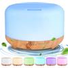 CIYOYO Diffusore di Oli Essenziali, CIYOYO 500ML Diffusore di Aromi con Ultrasuoni Umidificatore con 7 colori LED selezionabili, Purificatore aria per Yoga, Camera da Letto, Soggiorno, Sale Conferenza