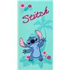 sarcia.eu DISNEY Stitch ESSICCAZIONE Asciugamano da spiaggia e bagno, Cotone, per bambini, 70x140 cm OEKO-TEX (I)