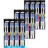 REACH Essential Care Interdental Duro Spazzolino, Confezione Doppia x 12, Testa piena Hard Setole Spazzolini manuali, Varietà di colori Multipack, Quotidiano Orale Smalto Cure odontoiatriche