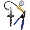 AMAZBEE Plug dilatatore anale a vuoto con manometro - Plug anale a spirale con pompa di aspirazione per l'allenamento e l'espansione - 3 varianti disponibili (B,1)