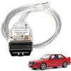 AMHTDOL cavo k dcan bmw inps per Strumento Diagnostico Scanner,k+dcan usb obd2 con Interruttore Chip Originale FT232,per Modelli BMW Serie E 1998-2019,Compatibile con Sistemi Windows XP/7 32 bit