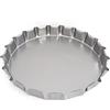 Generico TEGLIA TEGAME PER FOCACCIA BARESE TONDA IN FERRO PER FORNO D.36 X 5,5 Cm