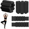 YATOSEEN Pesi palestra per Uomo e Donna, Cavigliere Palestra, Braccialetti Regolabili con Pesi da Polso per Allenamento in Palestra a Casa, Yoga, Corsa, Esercizio, set da 2 (1 LB ciascuno)