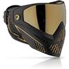 Dye I5 Maschera Paintball onice nero/oro V2.0