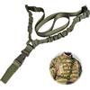 Tolenre Cinghie Per Fucile Tattico, Airsoft Sling, Cinghia Per Fucile Caccia, Tactical Single Point Sling Regolazione Rapida Della Lunghezza Della Cinghia In Nylon, Con Gancio In Metallo, Per Sport All'aperto