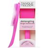Tangle Teezer Grande Ultimate Detangler-Spazzola Grande Districante capelli spessi, ricci e lunghi-Bagnati e Asciutti-Setole doppie, anti-rottura, scioglinodi-Superficie Ampia, Rosa (Runway Pink)