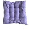 AGDLLYD Cuscini di Seduta Cuscino Sedia 40x40x5cm per Interno ed Esterno - Molti Colori - Imbottitura Spessa Cuscino Trapuntato/Cuscino per Pavimento (Viola Chiaro)