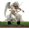 Fuuxtci Statuetta da giardino delle fate, decorazione per vaso di fiori fata bohémien, ornamenti da giardino fioriera decorativa in acrilico per giardino fatato fata zucca di Halloween statua