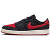 Jordan Nike AJKO 1 Low Black/Varsity Red-Sail (DX4981 006), Nero/Rosso Varsity - vela, 43 EU