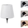 Generic Bottiglia di vino LED Lampada Da Tavolo Senza Fili Dimmerabile Infinitamente USB Ricaricabile Tavolo Da Pranzo Top Touch