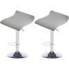 SDNAM Stampato Coprisedile per Sedia da Cucina da Bar Senza Schienale 4/2/1 Pezzi, Quadrato Elasticizzato Fodera per Sgabello da Bar(#19,2PCS)