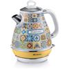 Ariete 2869 Bollitore Positano, Bollitore Elettrico, 1,7L, Infusi, the, tisane, Base cordless, Autospegnimento