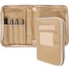 VEPKOIT Custodia tattica per quaderni, con cerniera per cartelle, organizer tattico OCP e copertina per notebook A5, 17,8 x 22,9 cm, resistente alle intemperie, coyote