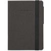 Legami - Taccuino a Righe 6 mm My Notebook, Deep Graphite, Small, in Carta FSC Certificata, 192 Pagine, Copertina morbida, Chiusura a Elastico, 9.5 x 13.5 cm