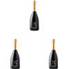Villa Matilde, Mata Bianco Metodo Classico Vsq, 750ml (Confezione da 3)