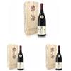 Lo Zoccolaio - Vino Rosso - Piemonte DOC Pinot Nero 'Re Noir' in Cassa di Legno - Confezione Regalo - 1 x 750 ml (Confezione da 3)