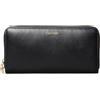Calvin Klein Donna Portafoglio Large Zip Around con Logo, Nero (Black), Taglia Unica