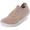 Joomra Womens Barefoot Running Shoes Minimalist Fitness Size 9-9.5 Camping for Ladies Zero Drop Hiking Trekking Toes Sneakers Workout Zapatillas de Mujer Grey 40