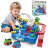 Generic BASAMOU Pista Macchinine Giochi Bambini 3 4 5 6 7 8 Anni Ragazzi, Giocattoli Piste da Corsa con 2 Autos, Gioco di Avventura Giocattolo Educativi Bambino, Regalo Bambini Ragazzi Ragazzi