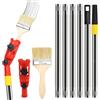 NCTNCX Estensione del pennello multiangolo da 1,7 m, barra di prolunga per strumenti di pittura a mano, adatta per soffitti (set da 1,7 m)