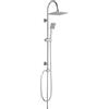 MAMMOLITI Marco Mammoliti | Colonna Doccia Boca con Deviatore 2 Funzioni, Soffione Rettangolare, 96x43x20cm, Cromo