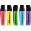 STABILO BOSS ORIGINAL Set di 5 evidenziatori Rosso/Giallo/Azzurro chiaro/Lavanda