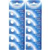 Eunicell 10 batterie al litio Eunicell CR1216 da 3 V