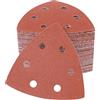 PMIQSA 100 Fogli Triangoli Abrasivi Delta 93x93x93mm Delta Carta Vetrata Levigatrice Triangolare Assortita 100 Grana per Levigare e Lucidare