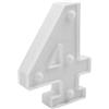 Hsthe Sea Number Light Sign LED Marquee Number Light Up 0-9 cifre Luci Sign per Home Party Bar Wedding Festival Compleanno Decorazioni (4)