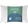 Aurora Bedding Cuscino Memory Foam Fiocchi 45x75 H12cm - Guanciale Letto in Micro Capsule di Poliuretano a Lenta Memoria - Cuscino per Dormire di Lato o Supini - Guanciale Memory Foam Extra Comodo