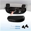 Coleya Custodie Occhiali Compatibile con Toyota C-HR 2016-2023, Porta Occhiali per Auto, Supporti per Occhiali da Sole, Scatola Occhiali da Toyota CHR Accessori (Nero)